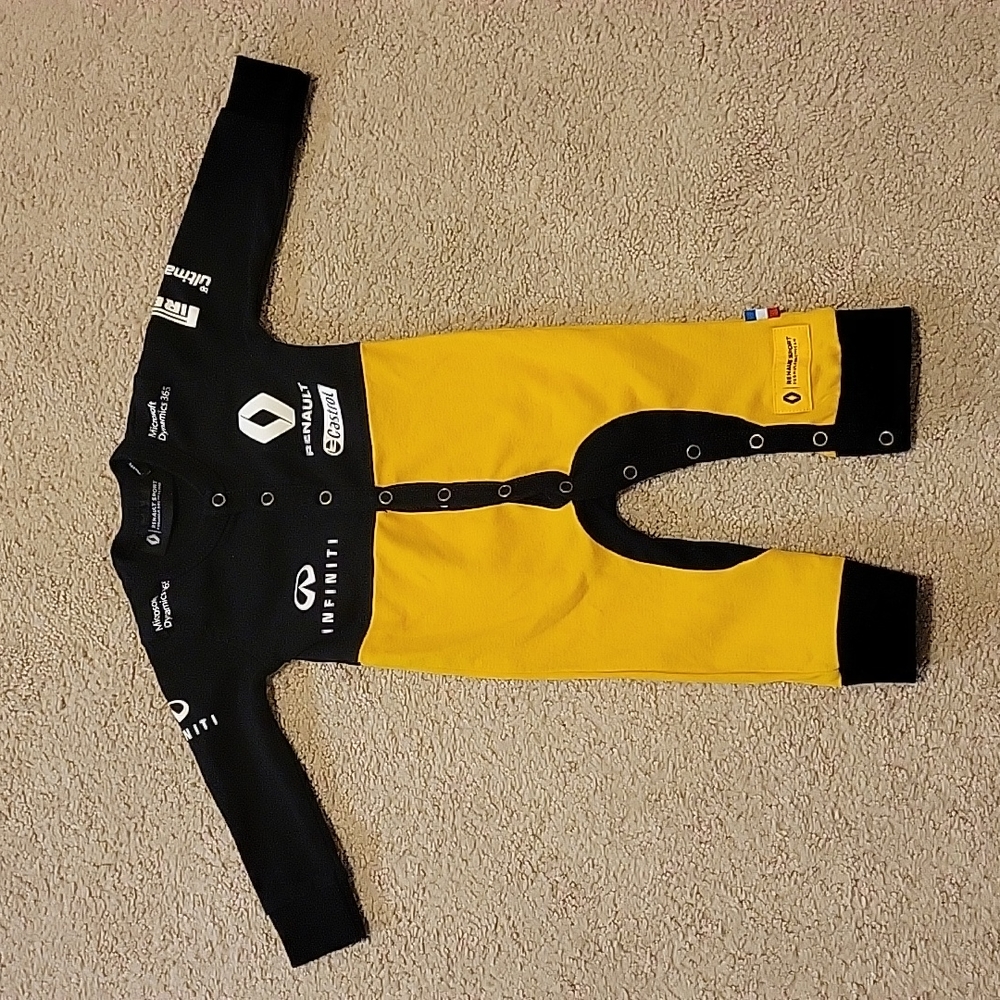 Renault Sport Formula One Infiniti jumpsuit